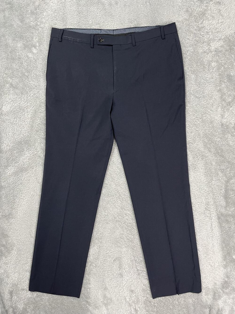 Lauren Ralph Lauren Dress Pants Mens 38x30* Blue Classic Fit Wool Flat Front